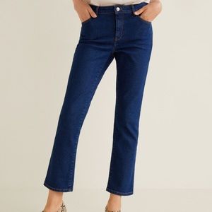 NEVER WORN - straight cropped Jandri jeans